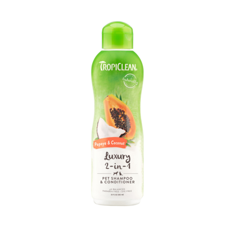 Shampo TropiClean-Papaya & Coconut 355 ml/592 ml