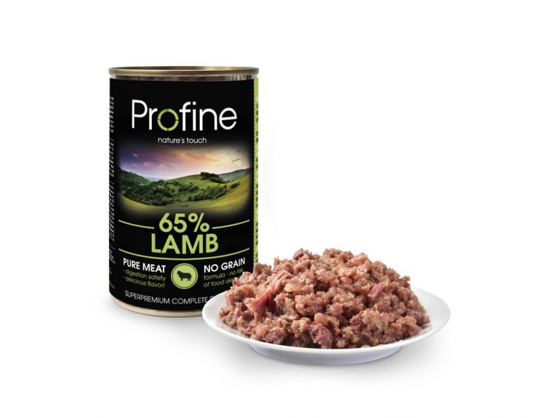 Ushqim për qen-Profine 65% Lamb 400 gr