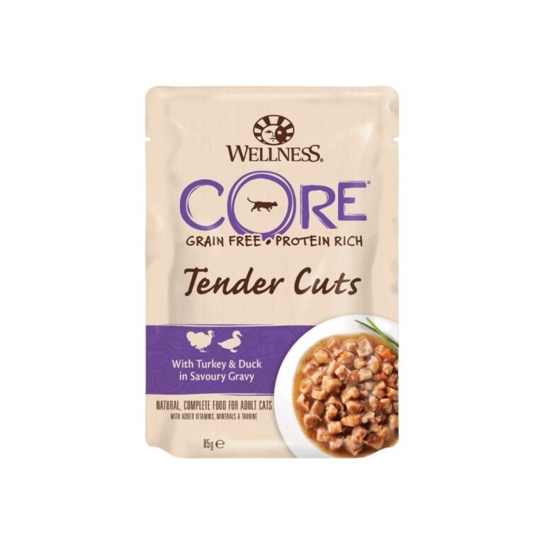 Ushqim për mace – Core Tender Cuts Turkey 85 gr