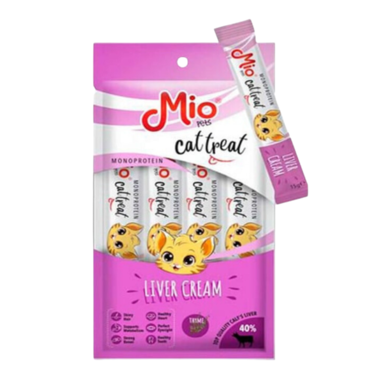Mio Pets – Cat Treat – Liver Cream (60 g)
