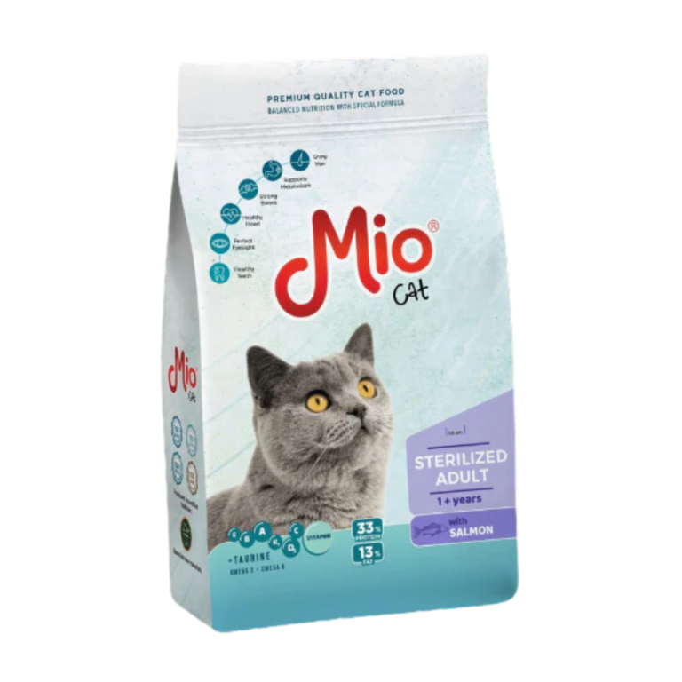 Mio Cat – Sterilized Adult – Salmon (1 kg)
