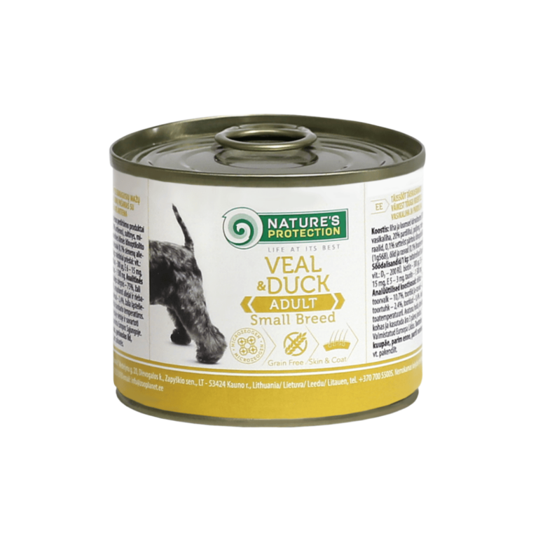 Ushqim për qen me mish vici & rose- Natures Protection (200 gr)