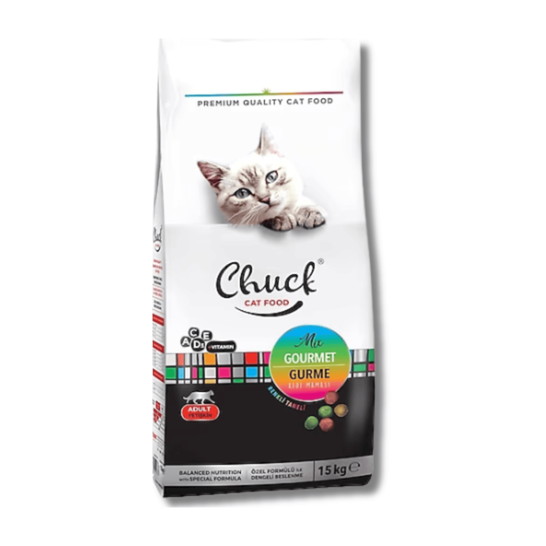Ushqim për mace – Chuck Cat Gourmet (15 kg)