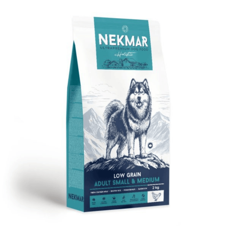 Ushqim për qen me mish pule – Nekmar (2 kg/ 12 kg)