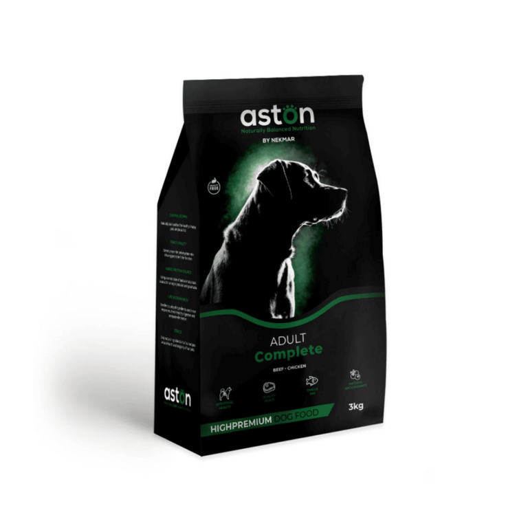 Ushqim për qen me mish pule dhe vici – Aston (3 kg/ 20 kg)