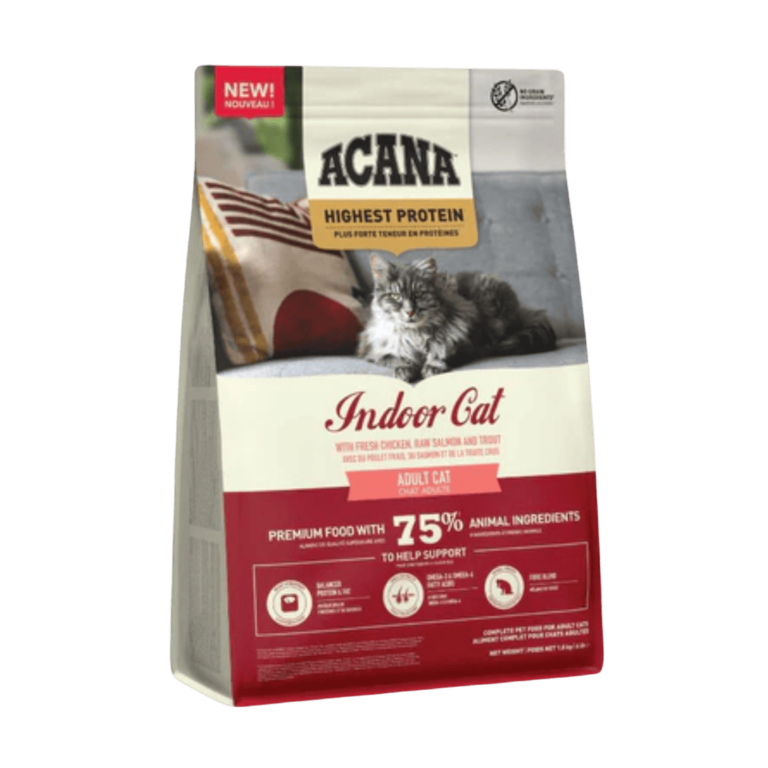 Ushqim për macet që jetojnë brenda – Acana Highest Protein, Indoor Cat (1.8 kg)