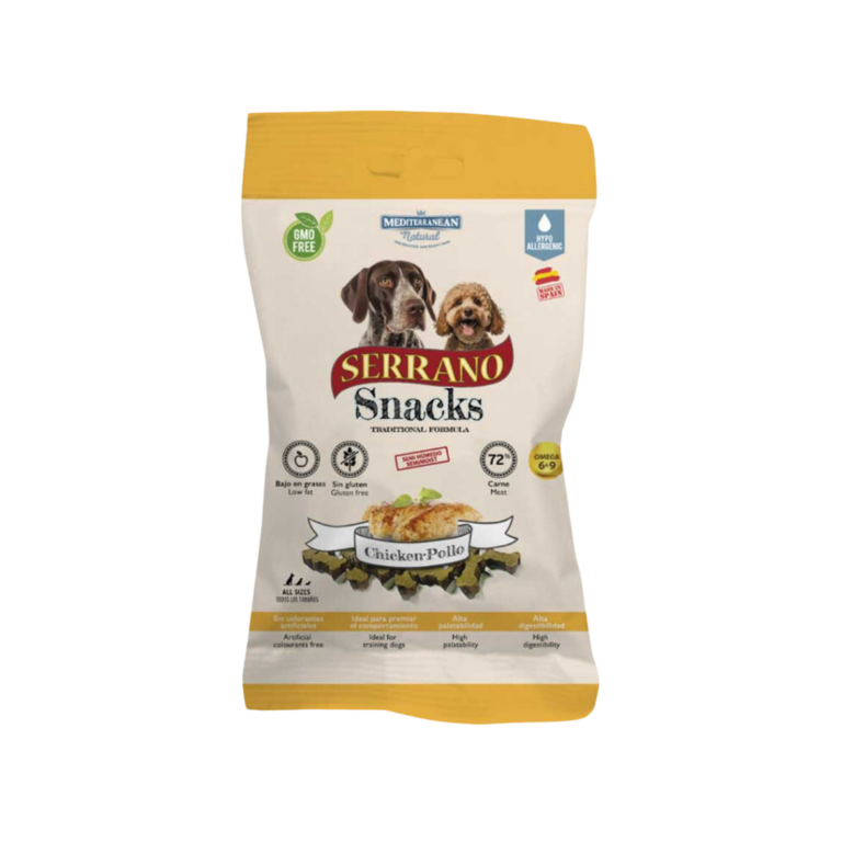 Snack për qen me mish pule – Serrano (100 gr)