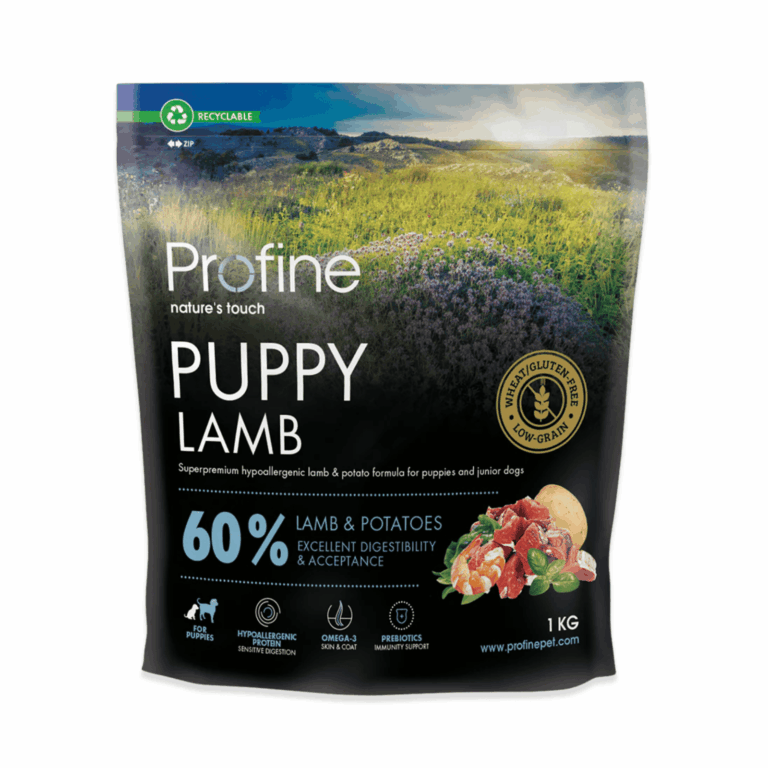 Ushqim për qenushë me mish qengji – Profine Puppy Lamb (1 kg)