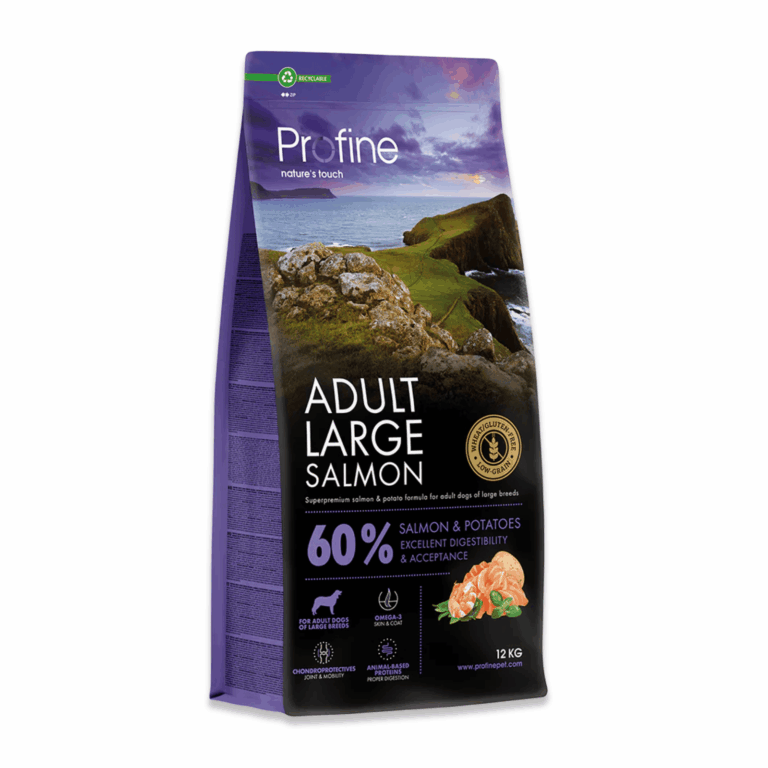 Ushqim me salmon për qentë e rritur të racave të mëdha – Profine Adult Large Salmon (12 kg)